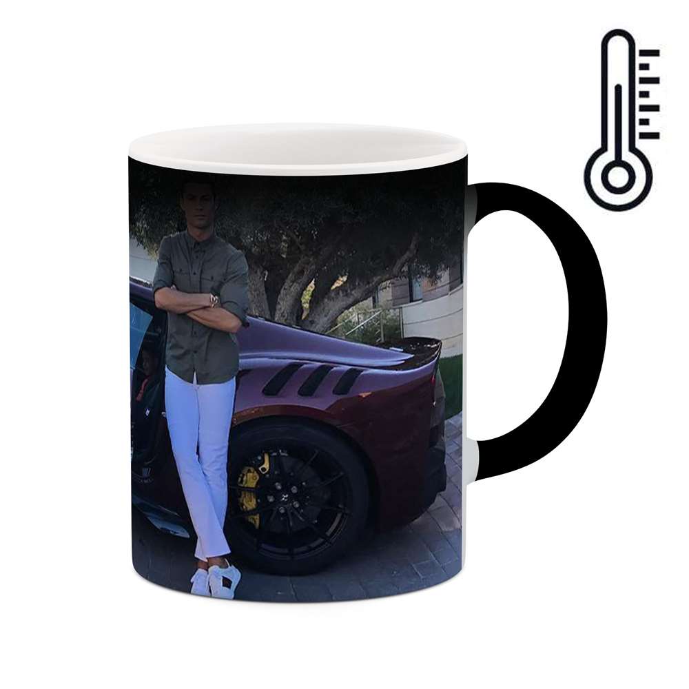 ماگ حرارتی طرح کریستیانو رونالدو  مدل mgph11526