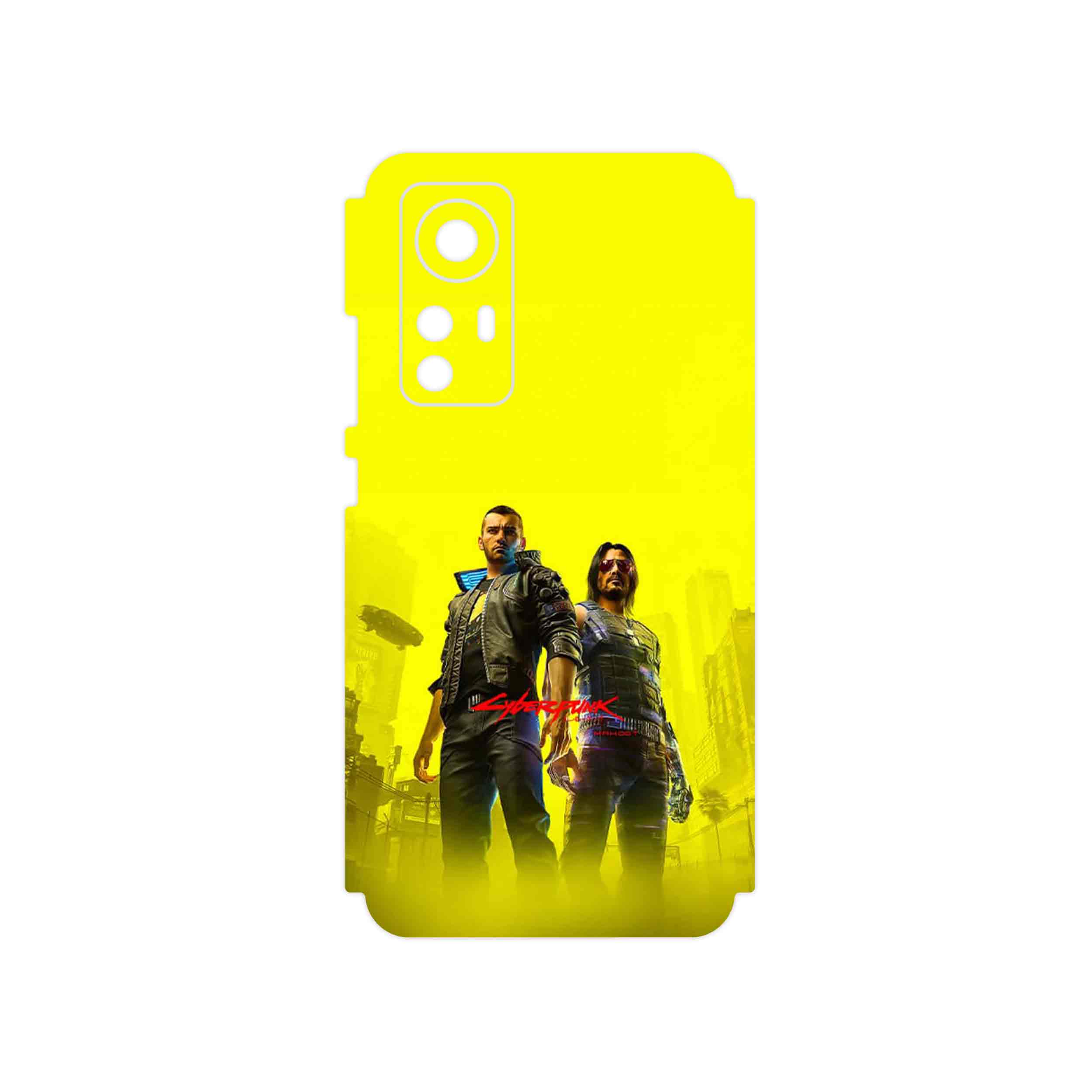 برچسب پوششی ماهوت مدل Cyberpunk Game Series مناسب برای گوشی موبایل شیائومی 12X