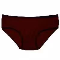 شورت زنانه مدل نخی خاتون رنگ زرشکی