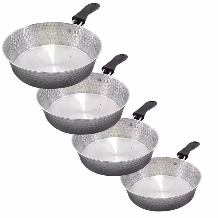 سرویس تابه 4 پارچه مدل روحی چکشی کد 18-22-24-26