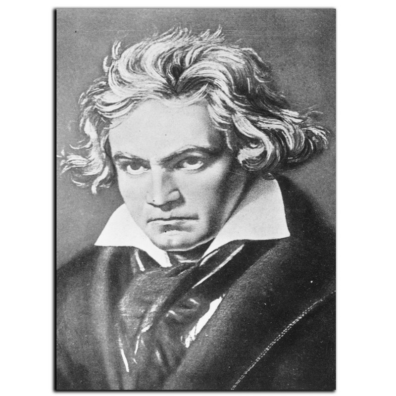 تابلو شاسی بکلیت طرح مشاهیر موسیقی بتهوون مدل SH-6036 | دنیای قاب