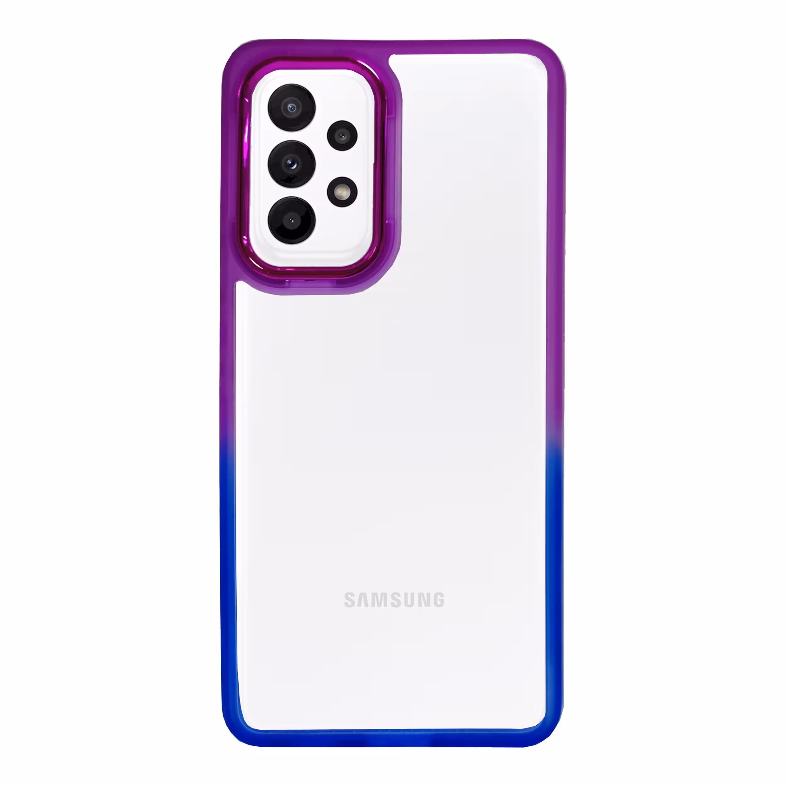 کاور مدل متال آیرون دورنگ مناسب برای گوشی موبایل سامسونگ Galaxy A52/A52S