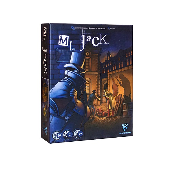 بازی فکری مدل آقای جک Mr Jack