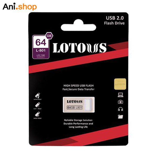 فلش 64گیگ لوتوس مدل 801 کد 1052