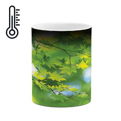 ماگ حرارتی طرح برگ پاییزی مدل mgh02718