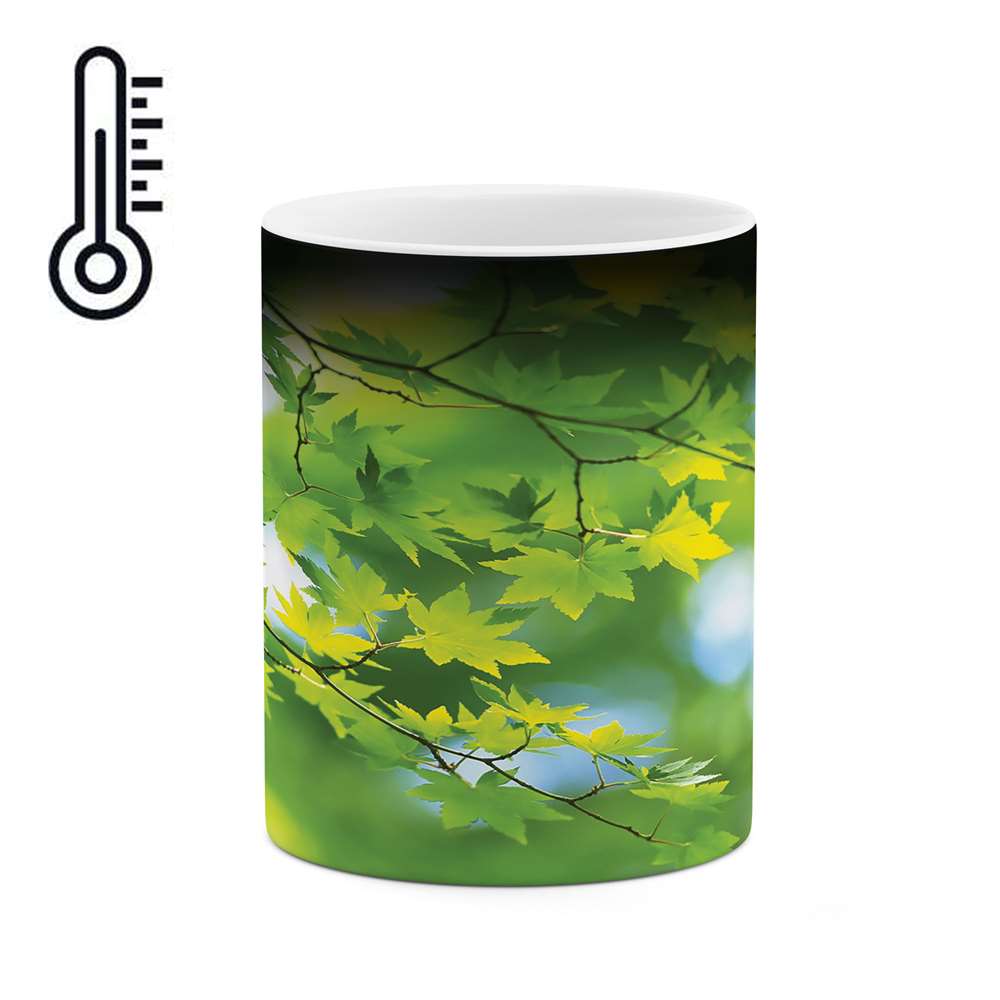 ماگ حرارتی طرح برگ پاییزی مدل mgh02718