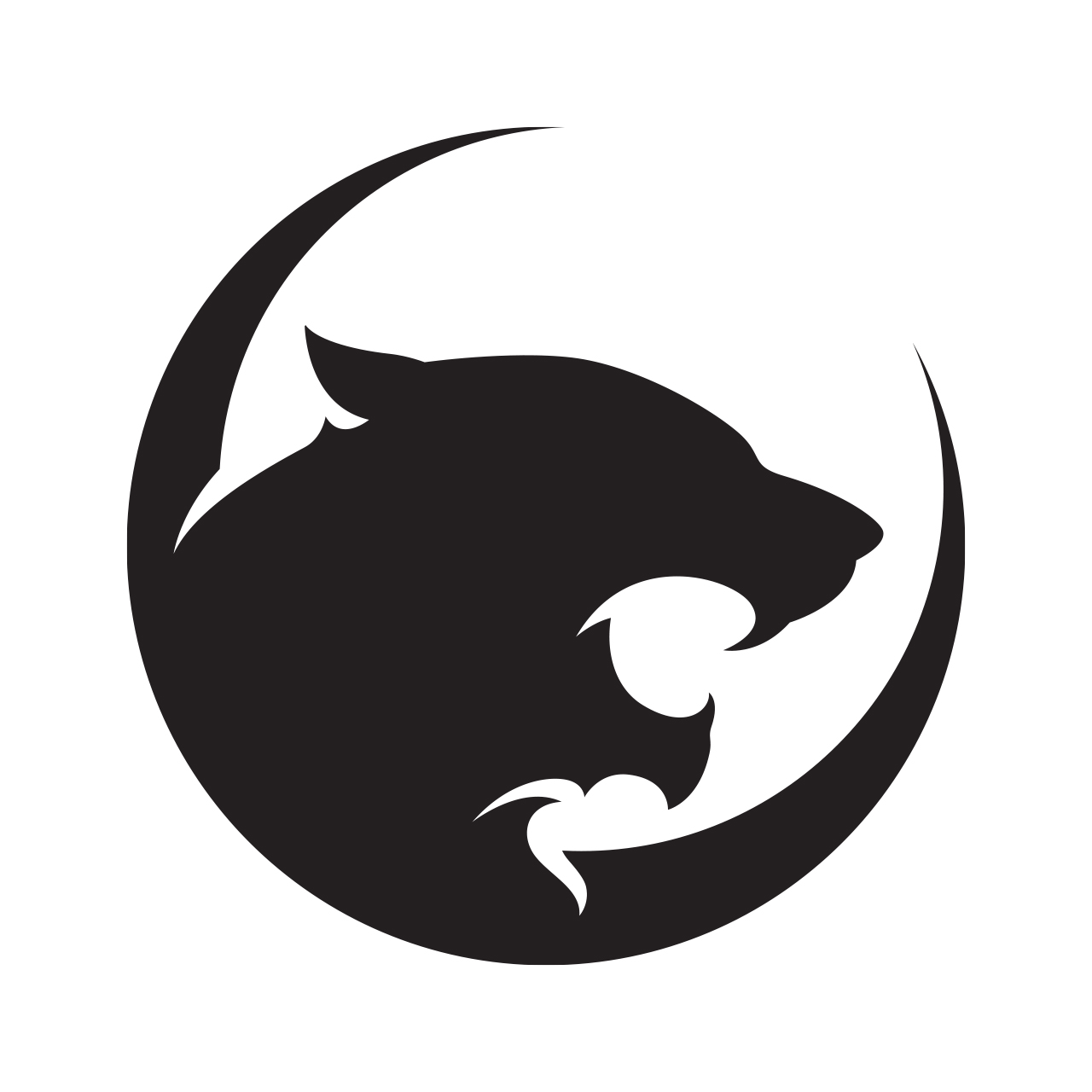 استیکر خودرو طرح ببر خشمگین کد 1681