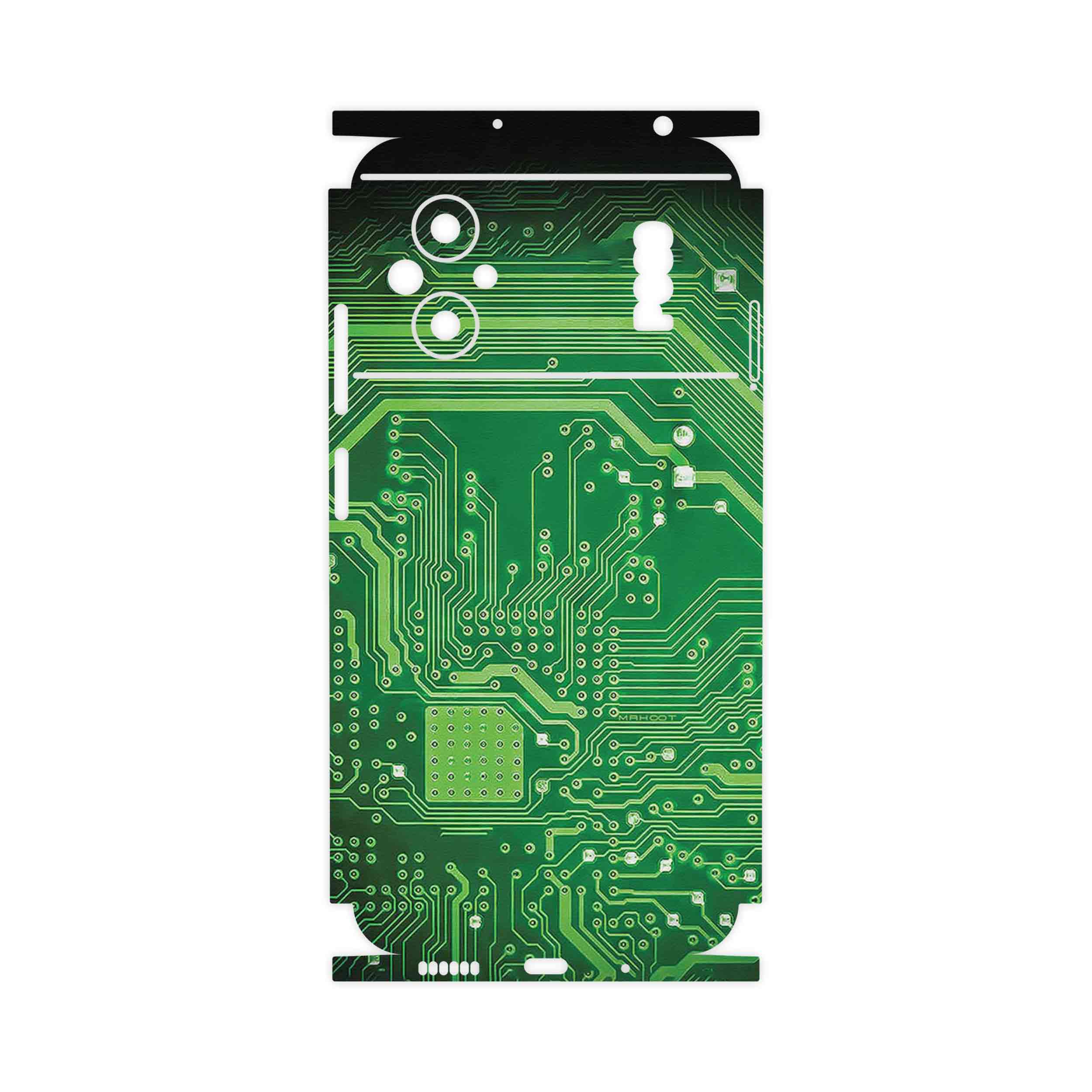 برچسب پوششی ماهوت مدل Green_Printed_Circuit_Board-FullSkin مناسب برای گوشی موبایل شیائومی Poco M5