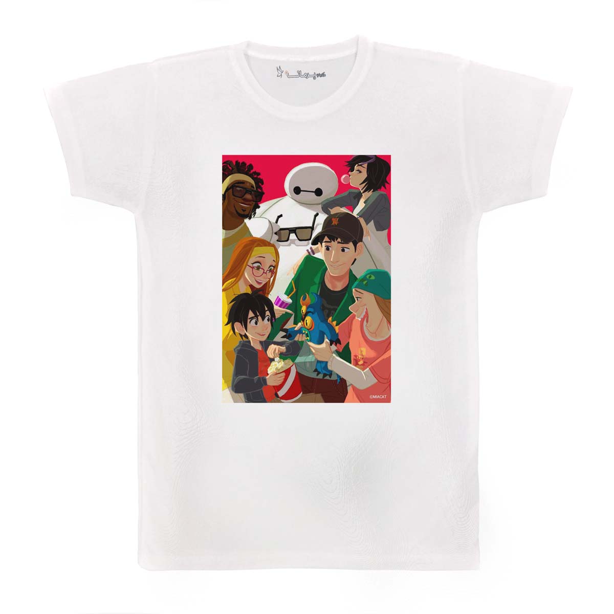 تی شرت بچگانه پرمانه طرح ابر قهرمان کد pmt.3530