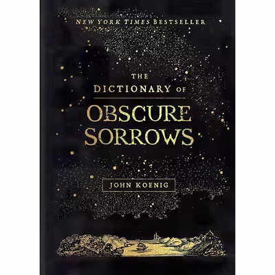 کتاب The Dictionary of Obscure Sorrows اثر John Koenig انتشارات Simon &amp; Schuster