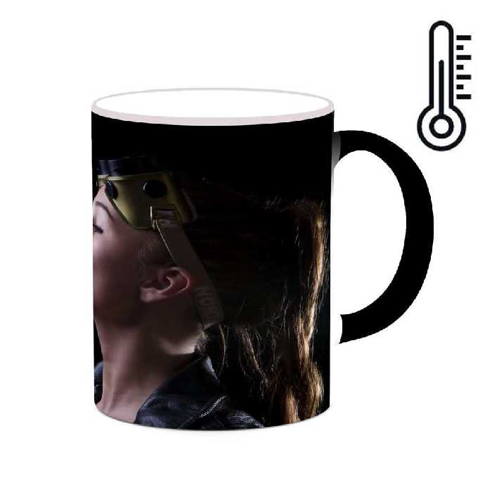 ماگ حرارتی کاکتی طرح فانتزی مدل mgh20583