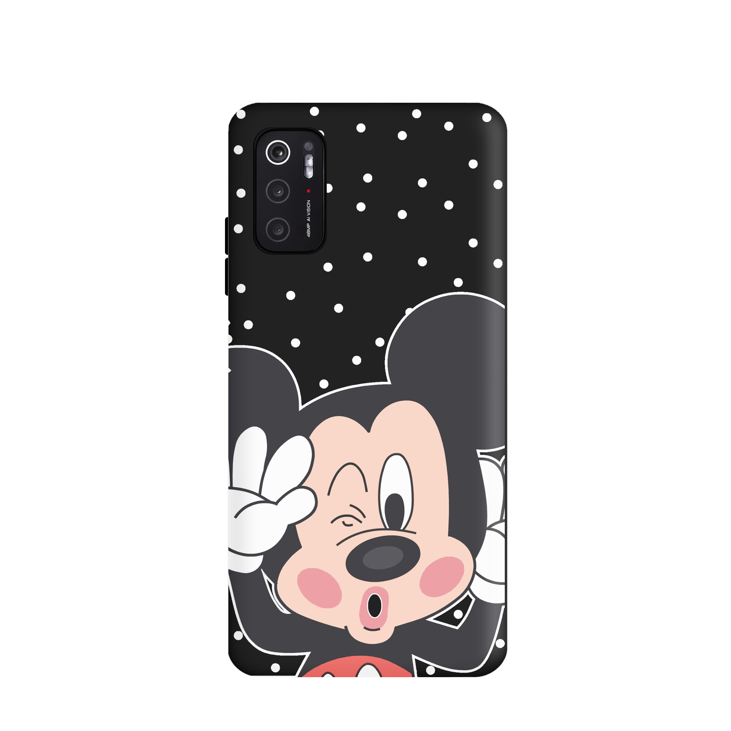 کاور طرح  میکی موس کد y8190 مناسب برای گوشی موبایل شیائومی  Poco M3 pro