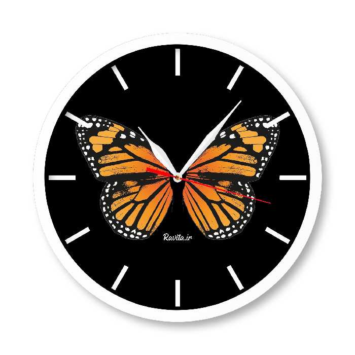 ساعت‌های دیواری راویتا طرح پروانه 1839