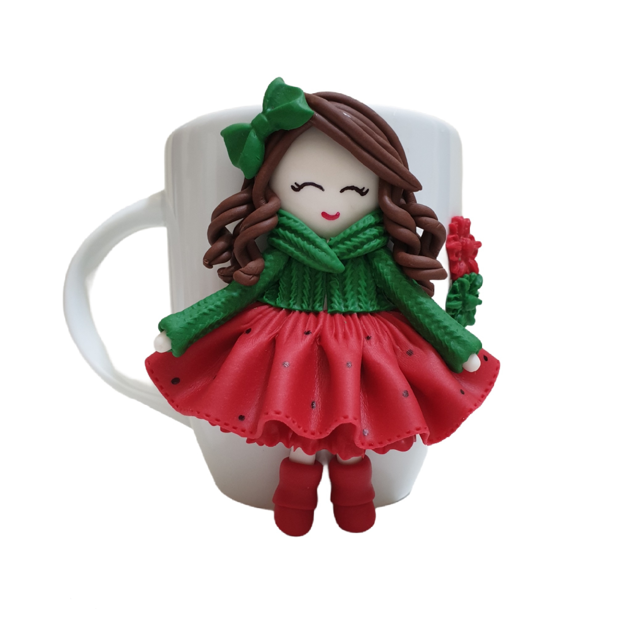 ماگ مدل عروسکی طرح یلدا کد s00108