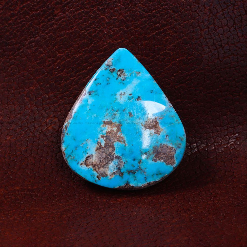 نگین فیروزه شجری کد 14483 - جواهری مشاهیر