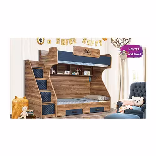 تخت خواب دوطبقه هانتر