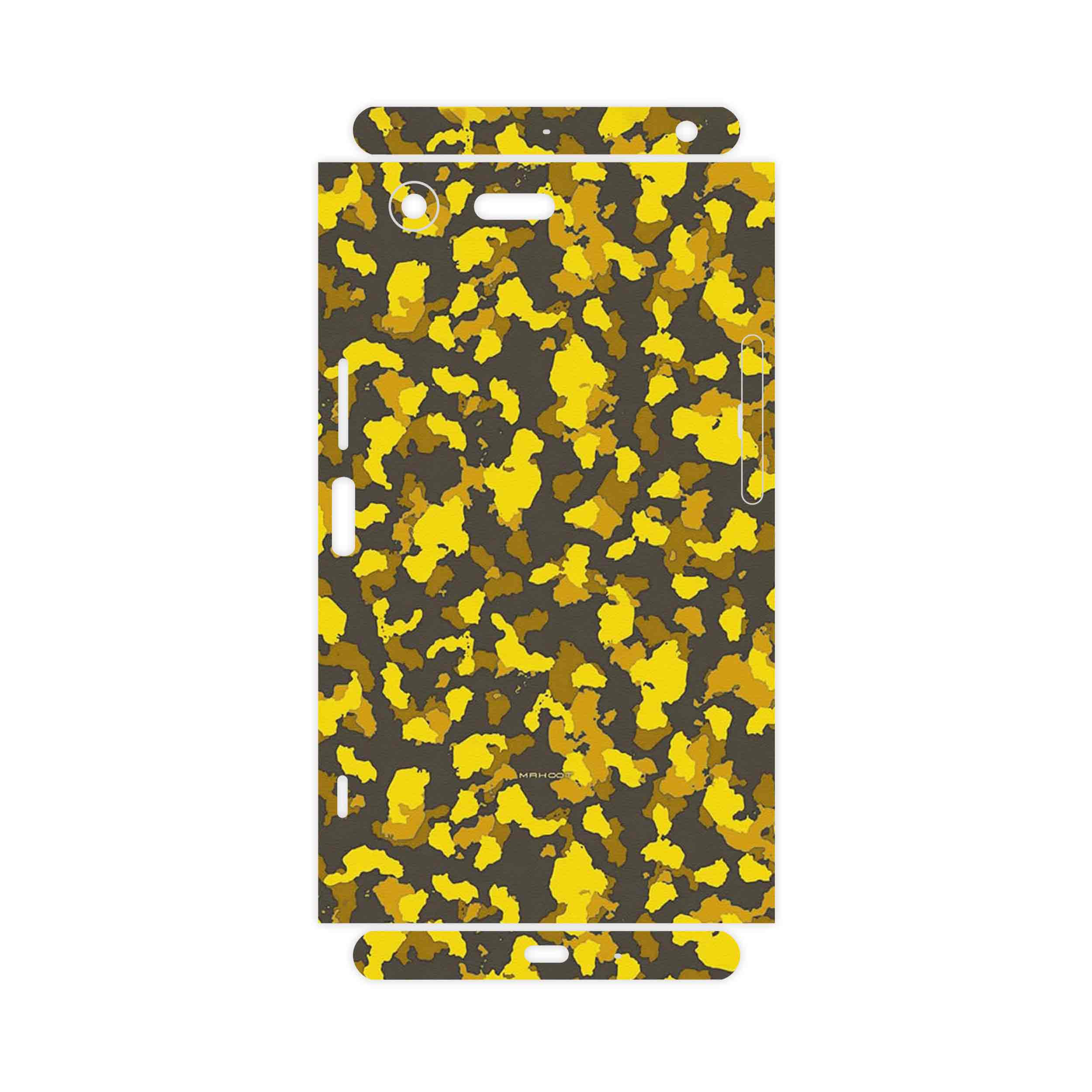 برچسب پوششی ماهوت مدل Yellow Infantry Army-FullSkin مناسب برای گوشی موبایل سونی Xperia XZ Premium