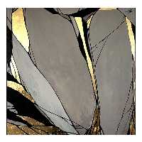 تابلو نقاشی اکریلیک طرح انتزاعی مدل پروانه کد A7014