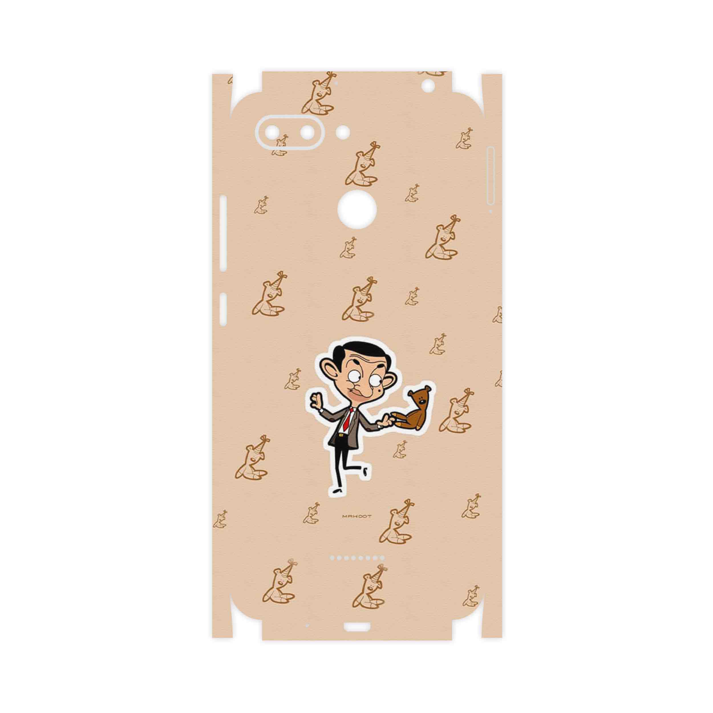 برچسب پوششی ماهوت مدل Mr.Bean-FullSkin مناسب برای گوشی موبایل شیائومی Redmi 6
