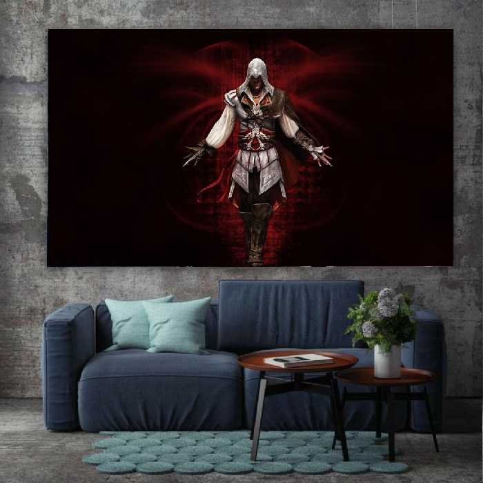 تابلو بوم طرح گیم اساسینس مدل SDB3126