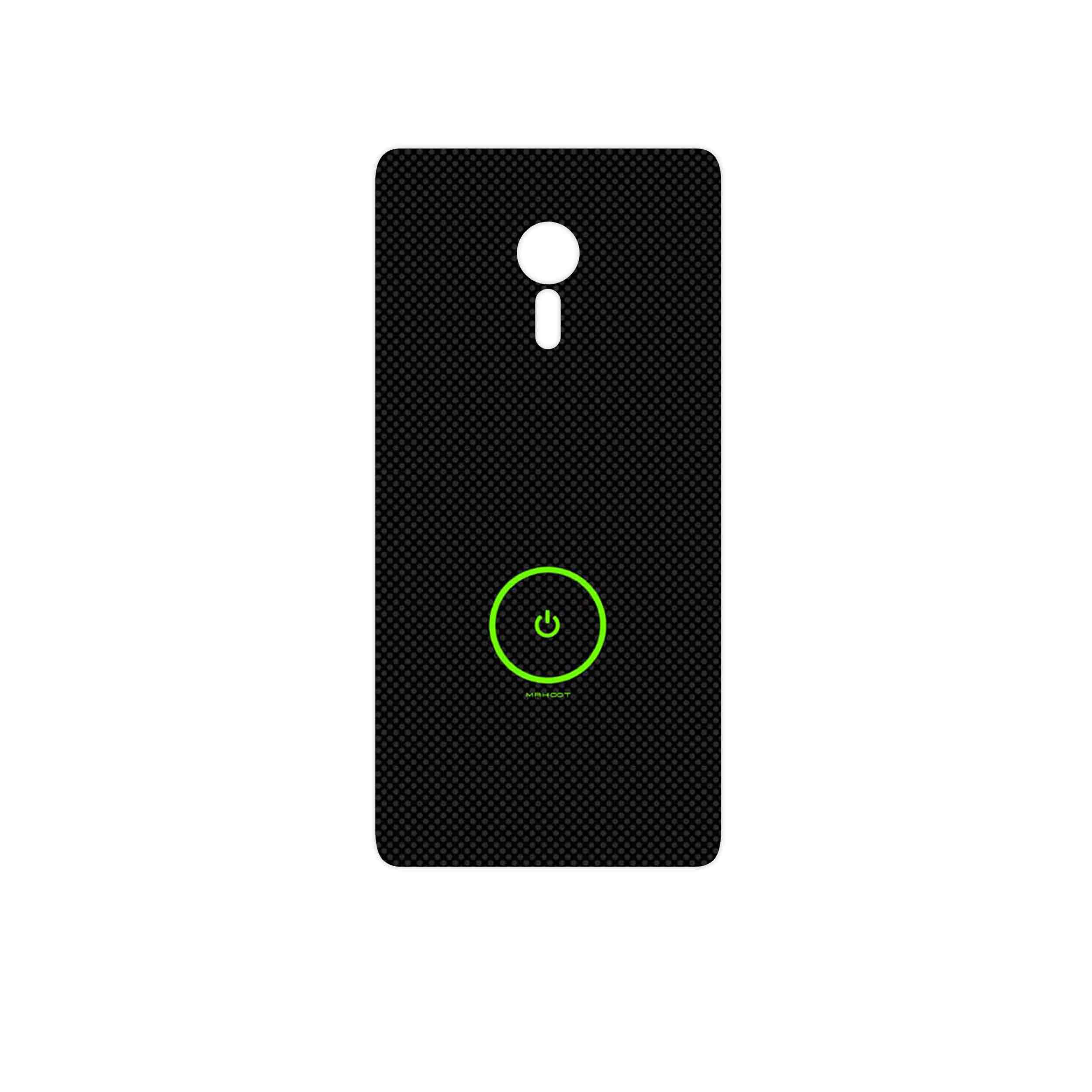 برچسب پوششی ماهوت مدل Minimal Power Button مناسب برای گوشی موبایل لنوو ZUK Z2 Pro