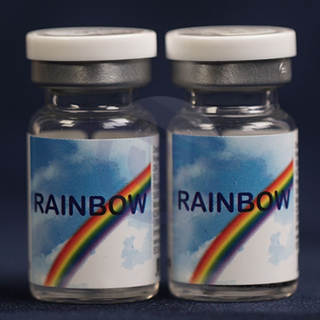 لنز چشم طبی سالانه rain bow 