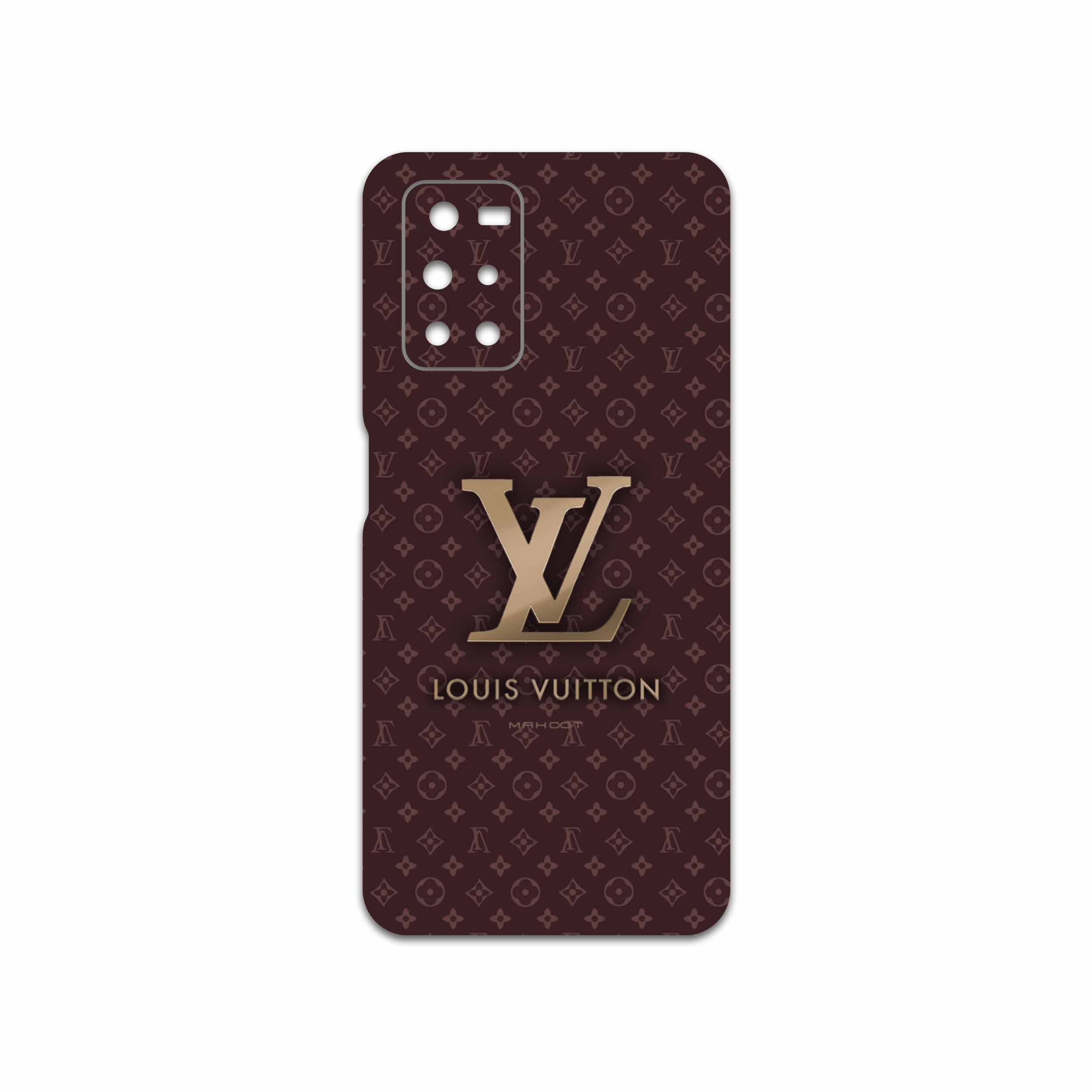 برچسب پوششی ماهوت مدل LOUIS-VUITTON-Logo مناسب برای گوشی موبایل شیائومی Redmi Note 11 4G
