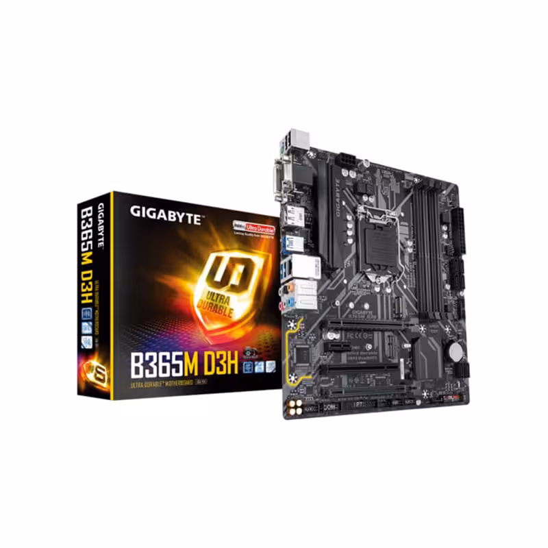 مادربرد گیگابایت GIGABYTE B365M D3H   گارانتی اصلی