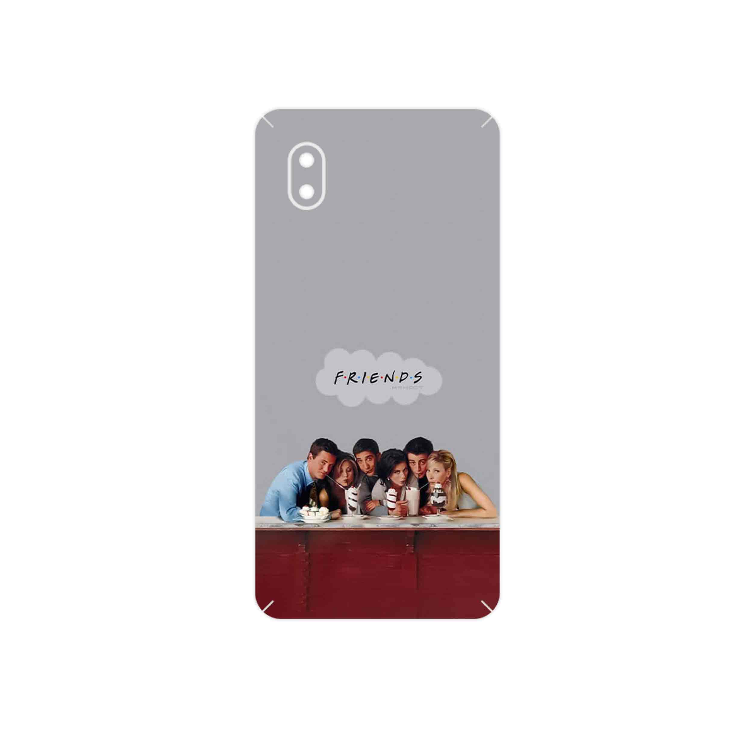 برچسب پوششی ماهوت مدل Friends 1 مناسب برای گوشی موبایل سامسونگ Galaxy A01 Core