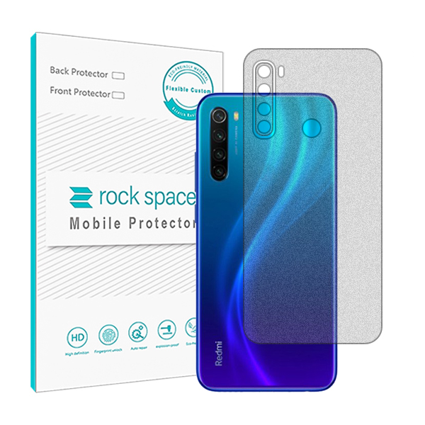 گلس محافظ پشت گوشی شیائومی Redmi Note 8T مدل نانو هیدروژل مات برند راک اسپیس کد 3721S