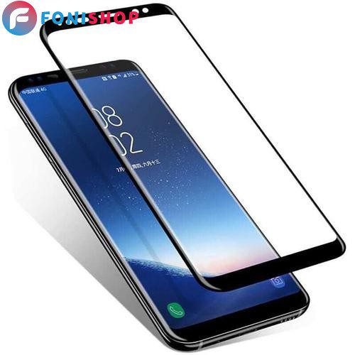 گلس محافظ صفحه نمایش فول تمام صفحه سامسونگ Samsung A8
