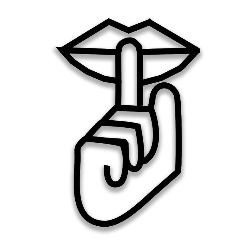 استیکر مدل سکوت