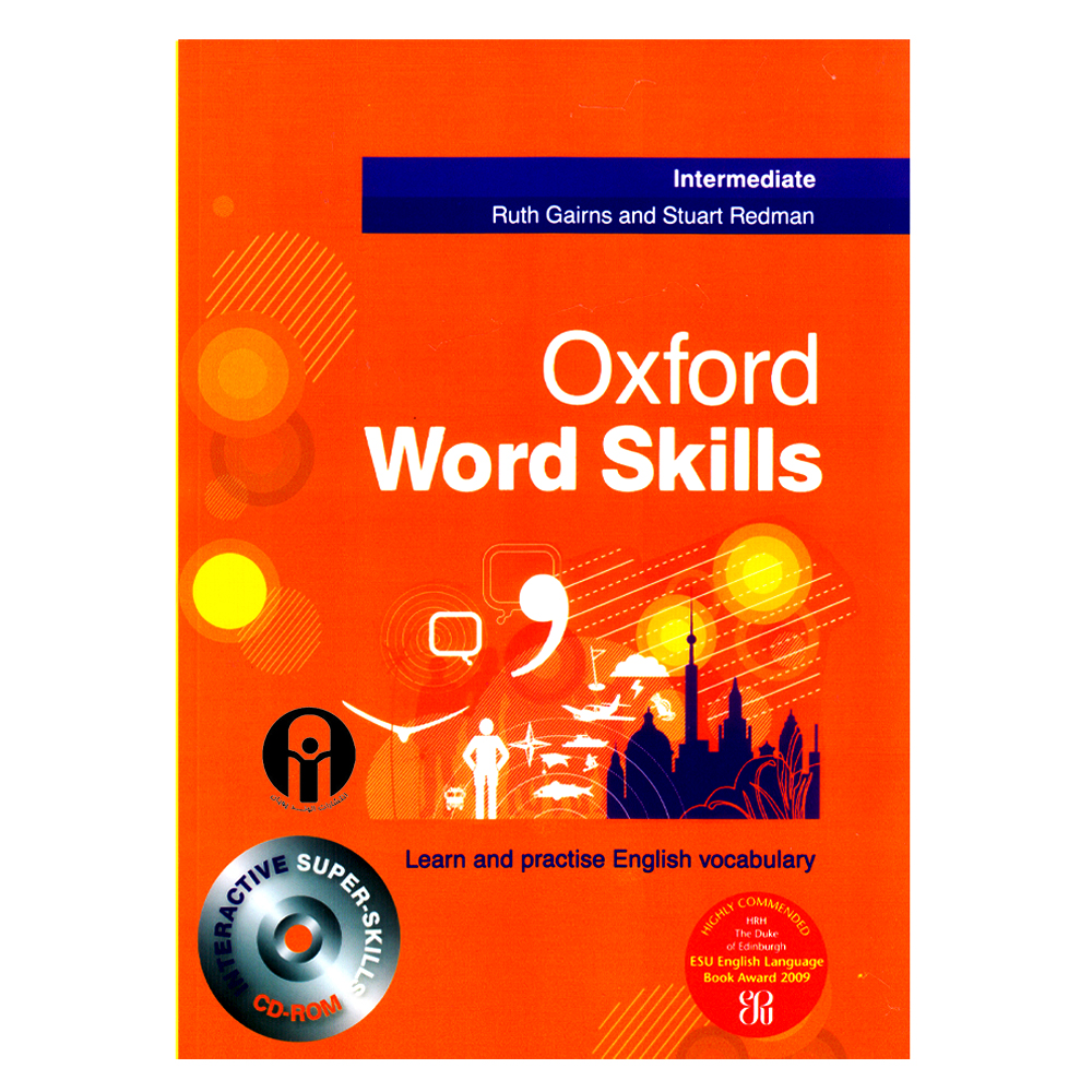 کتاب Oxford word skills Intermediate اثر Ruth Gairns And Stuart Redman انتشارات الوندپویان