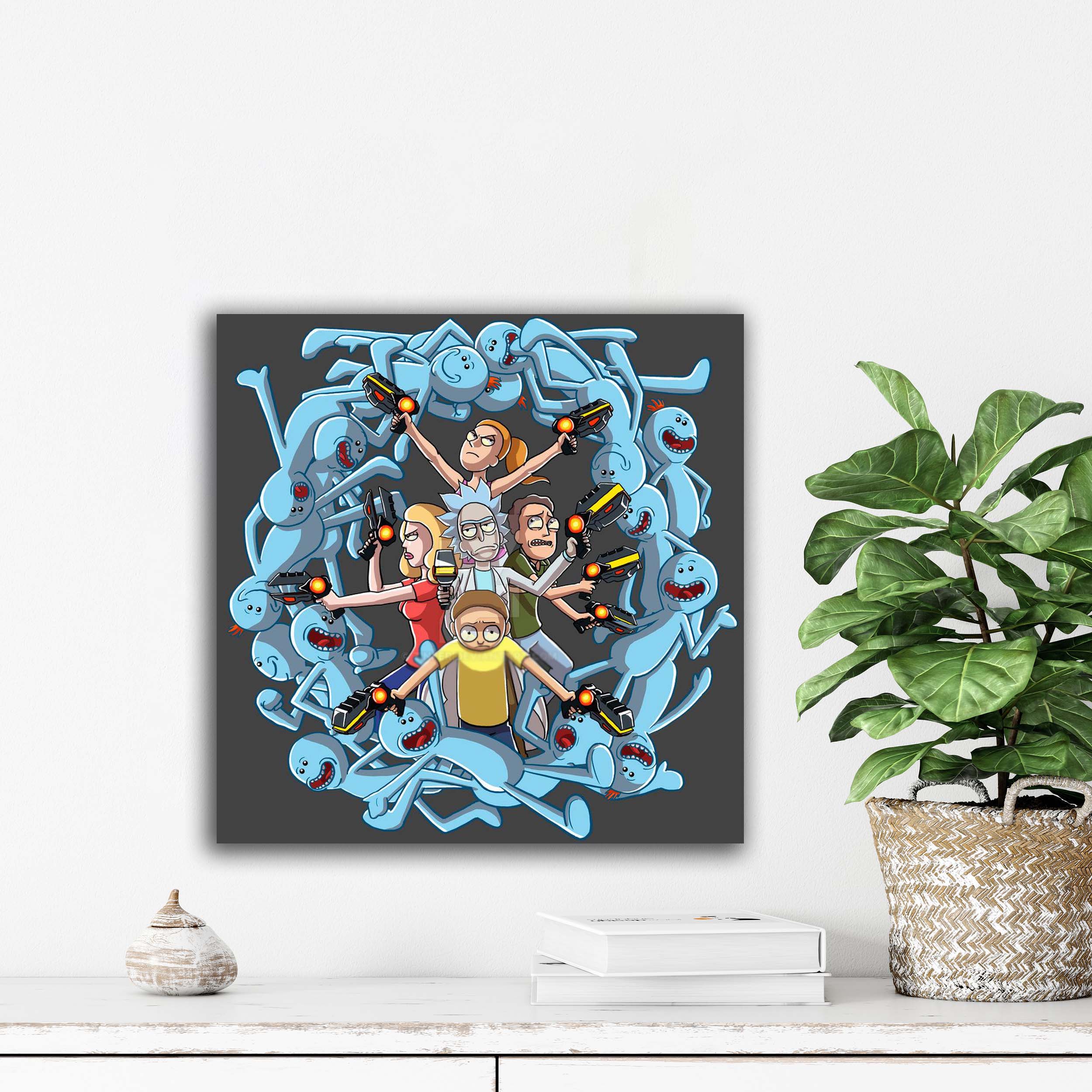 تابلو شاسی آتریسا مدل ریک اند مورتی