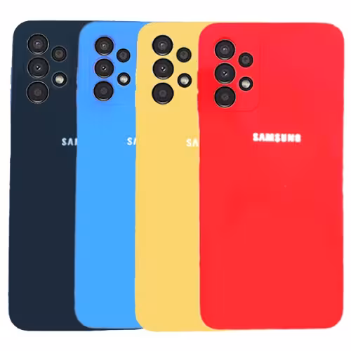 قاب سیلیکونی محافظ لنزدار سامسونگ مدل Samsung Silicone Cover for A23