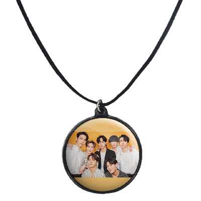 گردنبند پرمانه طرح GOT7 کد pmb.19129 مدل دو طرفه