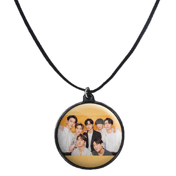 گردنبند پرمانه طرح GOT7 کد pmb.19129 مدل دو طرفه