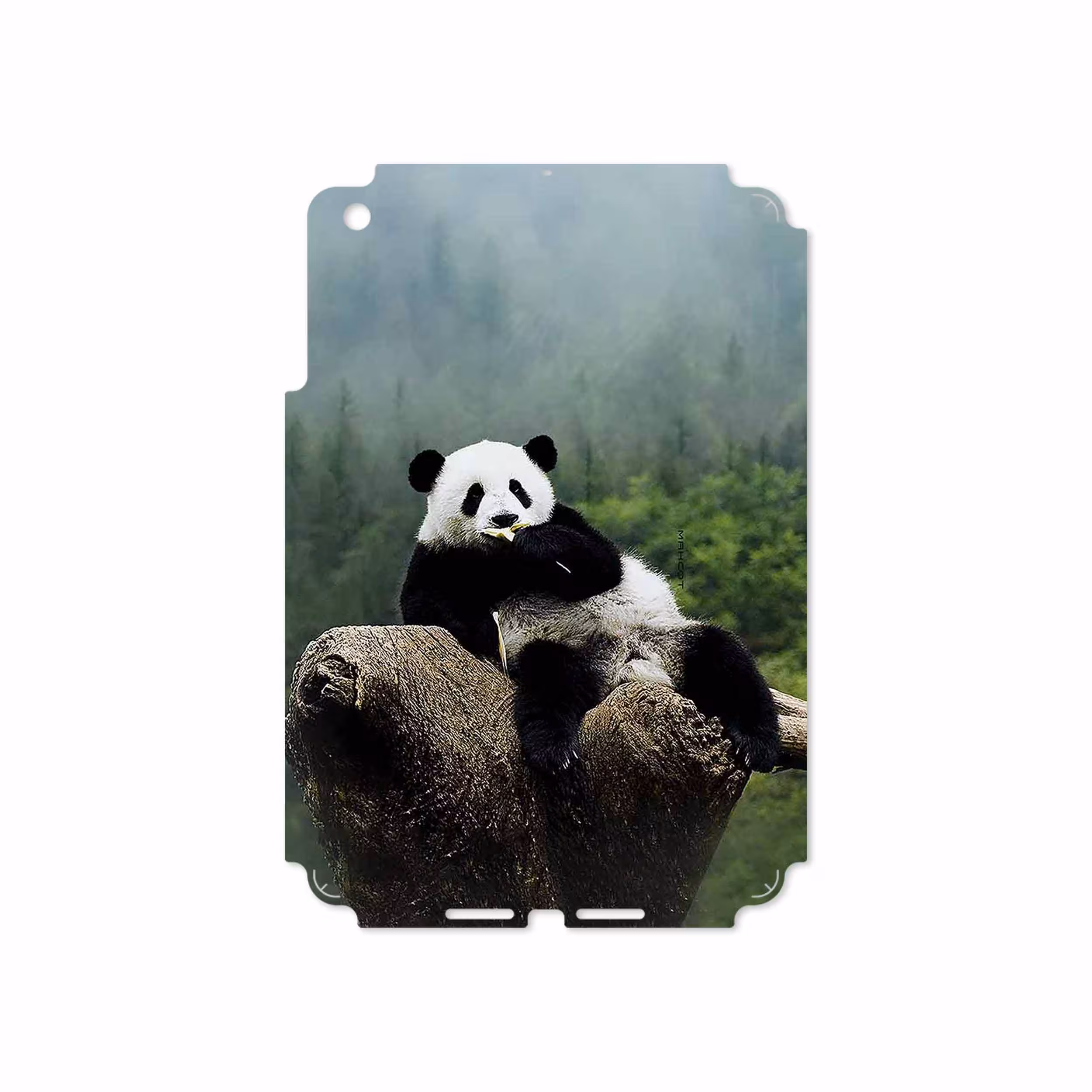 برچسب پوششی ماهوت مدل Panda مناسب برای تبلت اپل iPad mini 2012 A1432