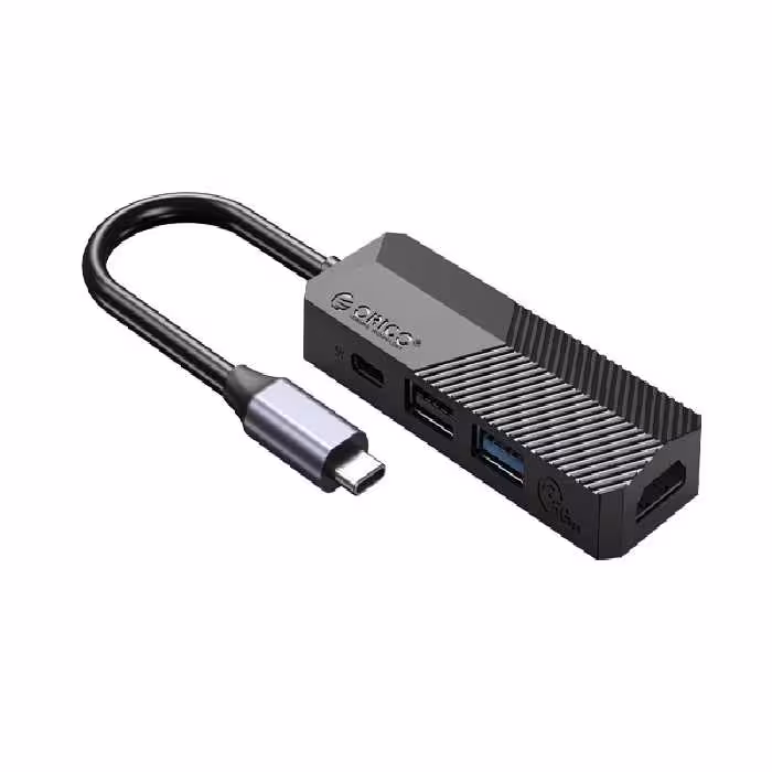 هاب آداپتور تایپ سی 4 در 1 اوریکو  ORICO-MDK-4P ORICO Type-C Multifunctional Docking Station