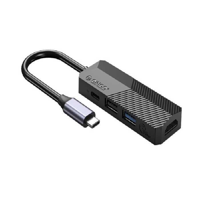 هاب آداپتور تایپ سی 4 در 1 اوریکو  ORICO-MDK-4P ORICO Type-C Multifunctional Docking Station