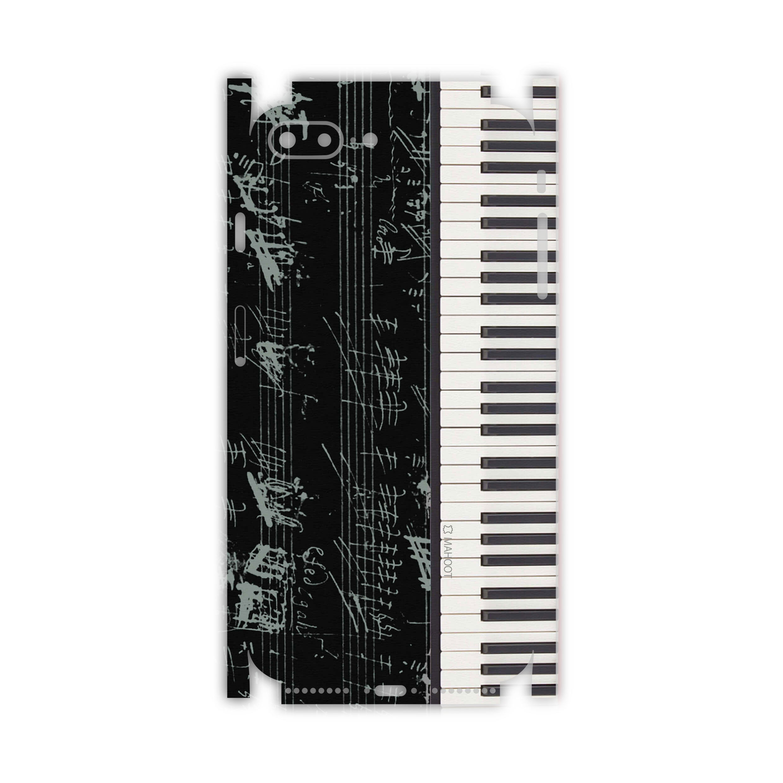 برچسب پوششی ماهوت مدل Piano-Instrument-FullSkin مناسب برای گوشی موبایل اپل iPhone 7 Plus