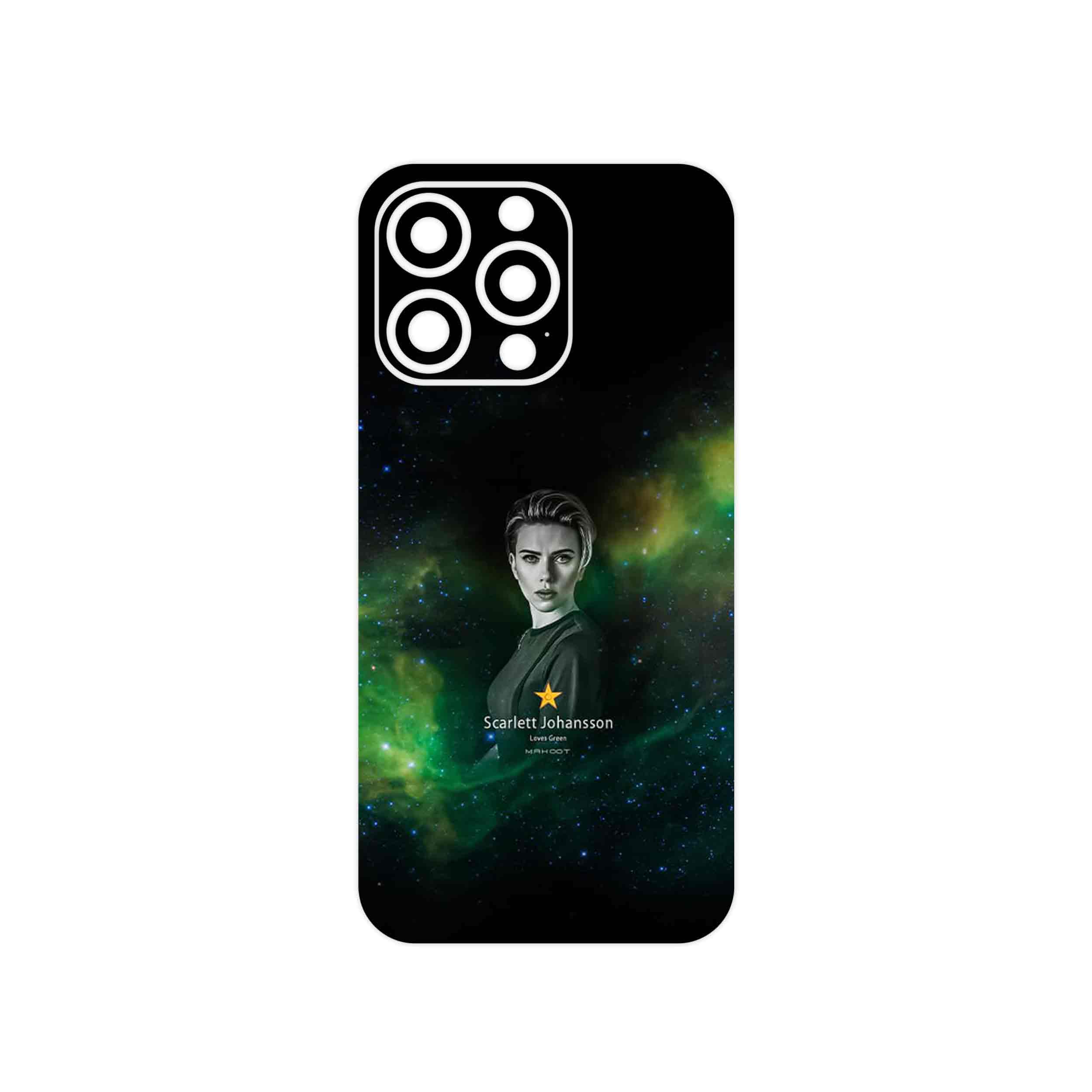 برچسب پوششی ماهوت مدل Scarlett Johansson مناسب برای گوشی موبایل اپل iphone 13 Pro