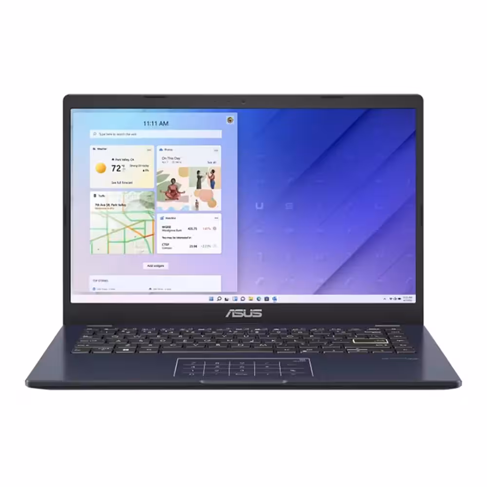 لپ تاپ 14 اینچی ایسوس Vivobook E410KA پردازنده Celeron N4500 گرافیک Intel UHD رم 4 گیگابایت حافظه 64 گیگابایت SSD