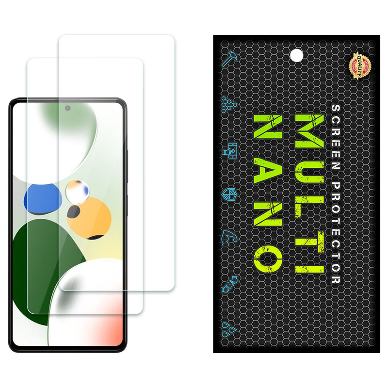 محافظ صفحه نمایش مولتی نانو مدل X-S2N مناسب برای گوشی موبایل شیائومی Redmi Note 12 Pro Speed بسته دو عددی | کالا برتری