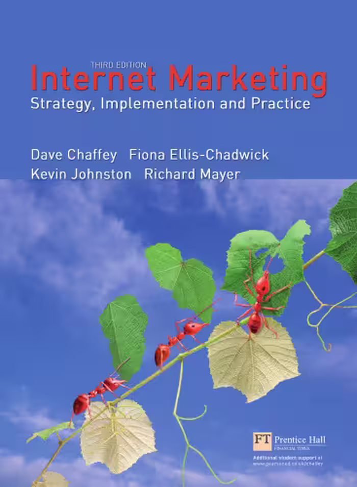 خرید و دانلود نسخه کامل کتاب Internet Marketing: Strategy, Implementation and Practice (3rd Edition)