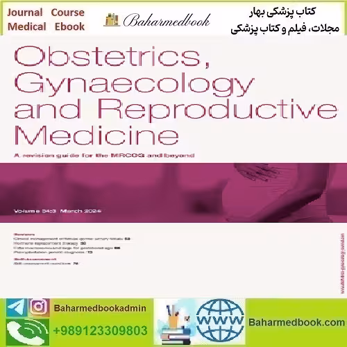 Obstetrics Gynaecology &amp; Reproductive Medicine Volume 34 Issu