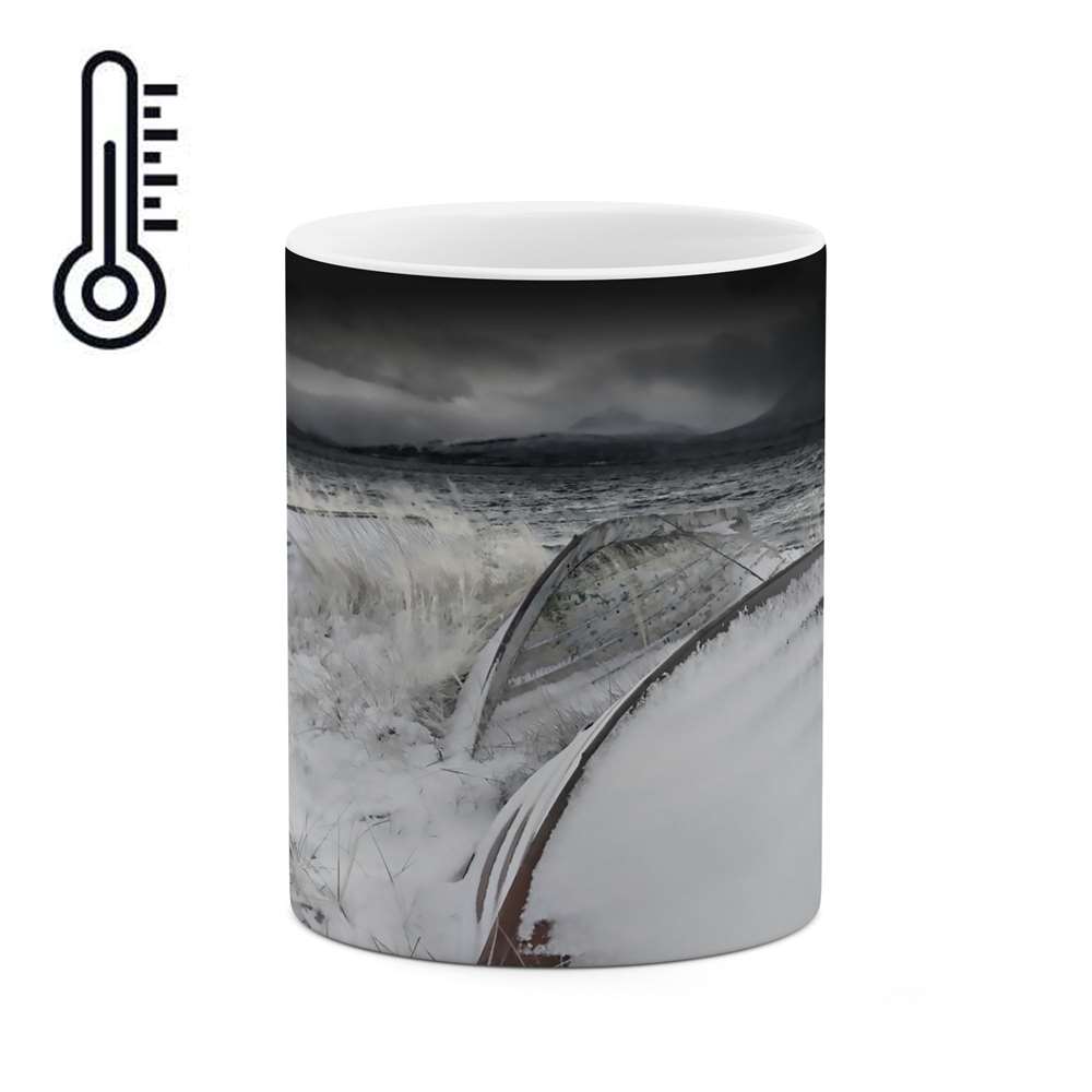 ماگ حرارتی طرح برف مدل mgh05027