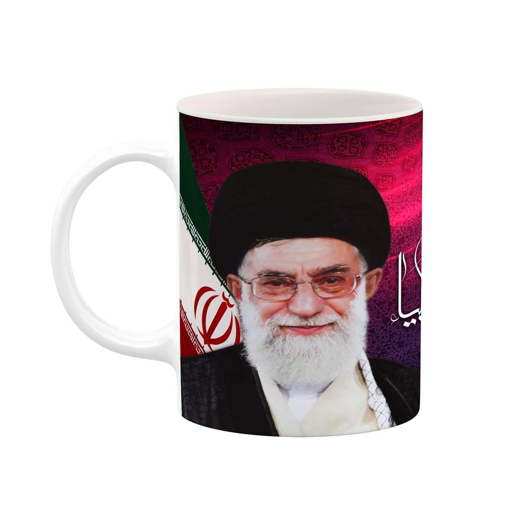 ماگ کاکتی طرح مقام معظم رهبری مدل mgh19597