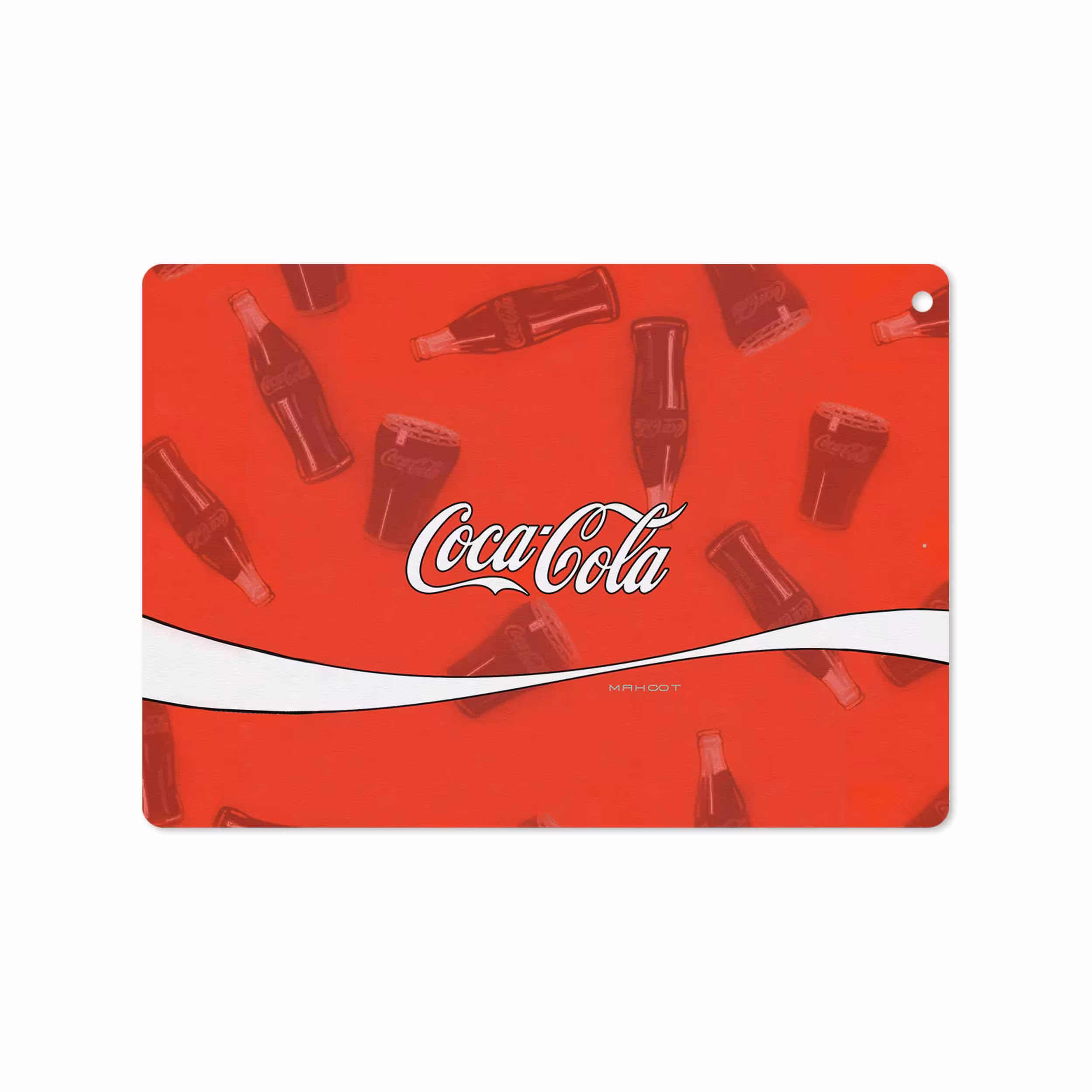 برچسب پوششی ماهوت مدل Coca-Cola-Logo مناسب برای تبلت اپل iPad 9.7 (GEN 5) 2017 A1822