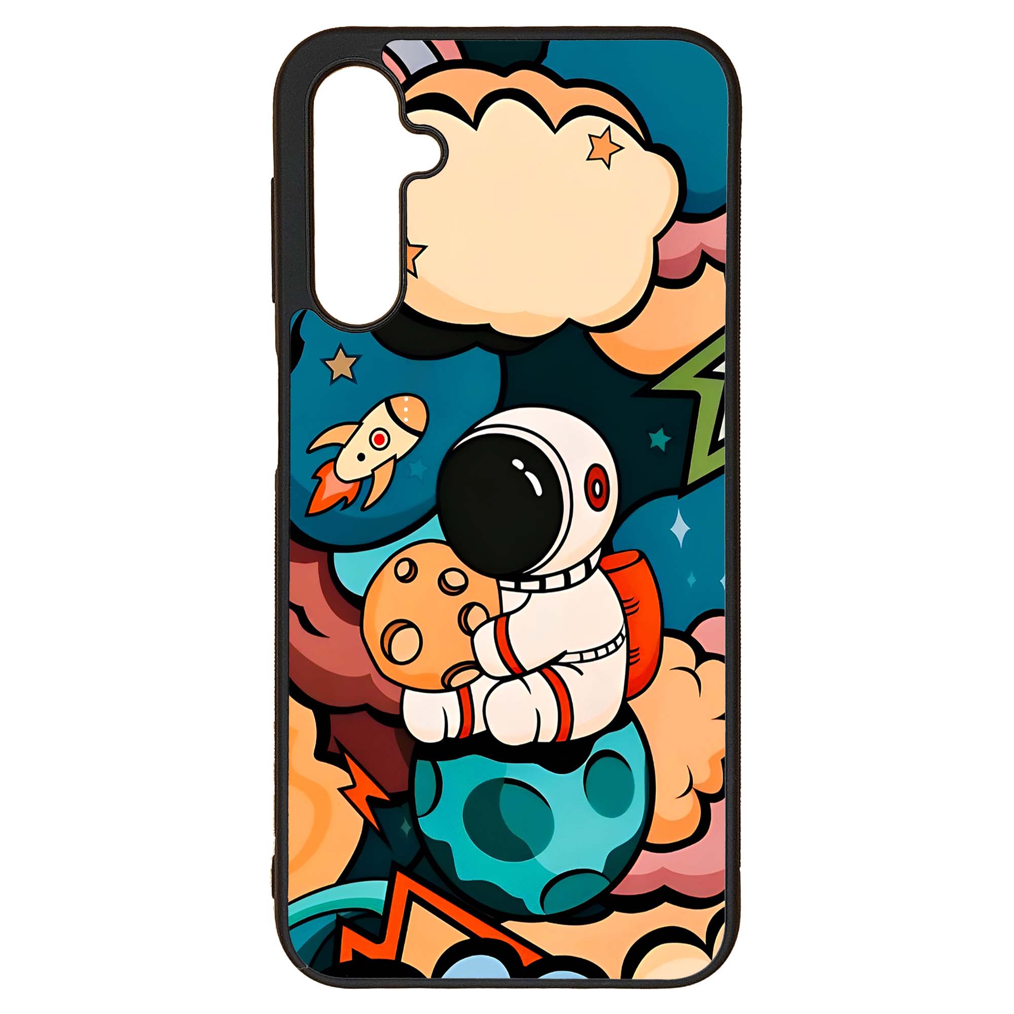 کاور طرح فضانورد کد G-107 مناسب برای گوشی موبایل سامسونگ Galaxy A24 | دیجی قاب دونی